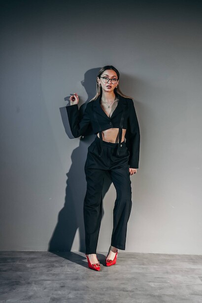 Kırmızı Rugan V Toka Detaylı Kadın Topuklu Ayakkabı Niolas  Kırmızı 4