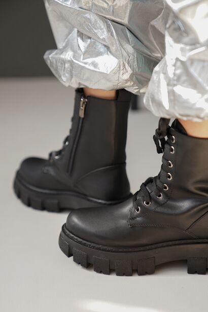 Kadın Bağcıklı Bot Broise  Siyah 4