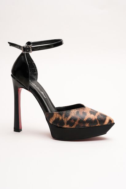 Kadın Baretli Platform Topuklu Ayakkabı Accies 