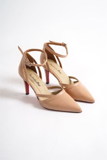 Kadın Sivri Burun Kısa Topuklu Ayakkabı Jamila 