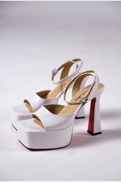 Kadın Tasarım Platform Orta Topuk Kadın Ayakkabı Shay 