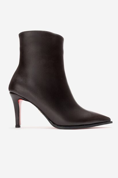 Kadın Bilek Boy Kısa İnce Topuklu Bot Torina 